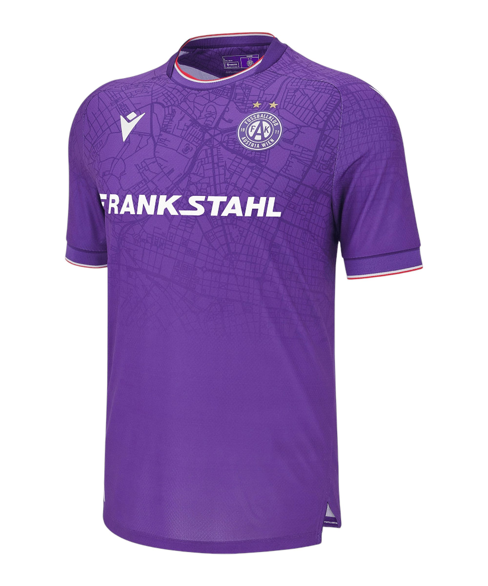 Fußballtrikot Macron FK Austria Wien Trikot Home 2025/2026
