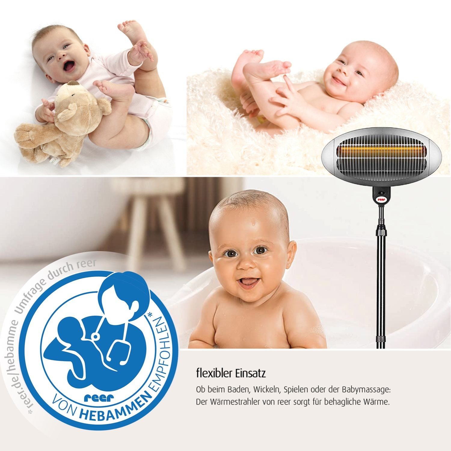 Reer Wickeltisch-Heizstrahler Classic