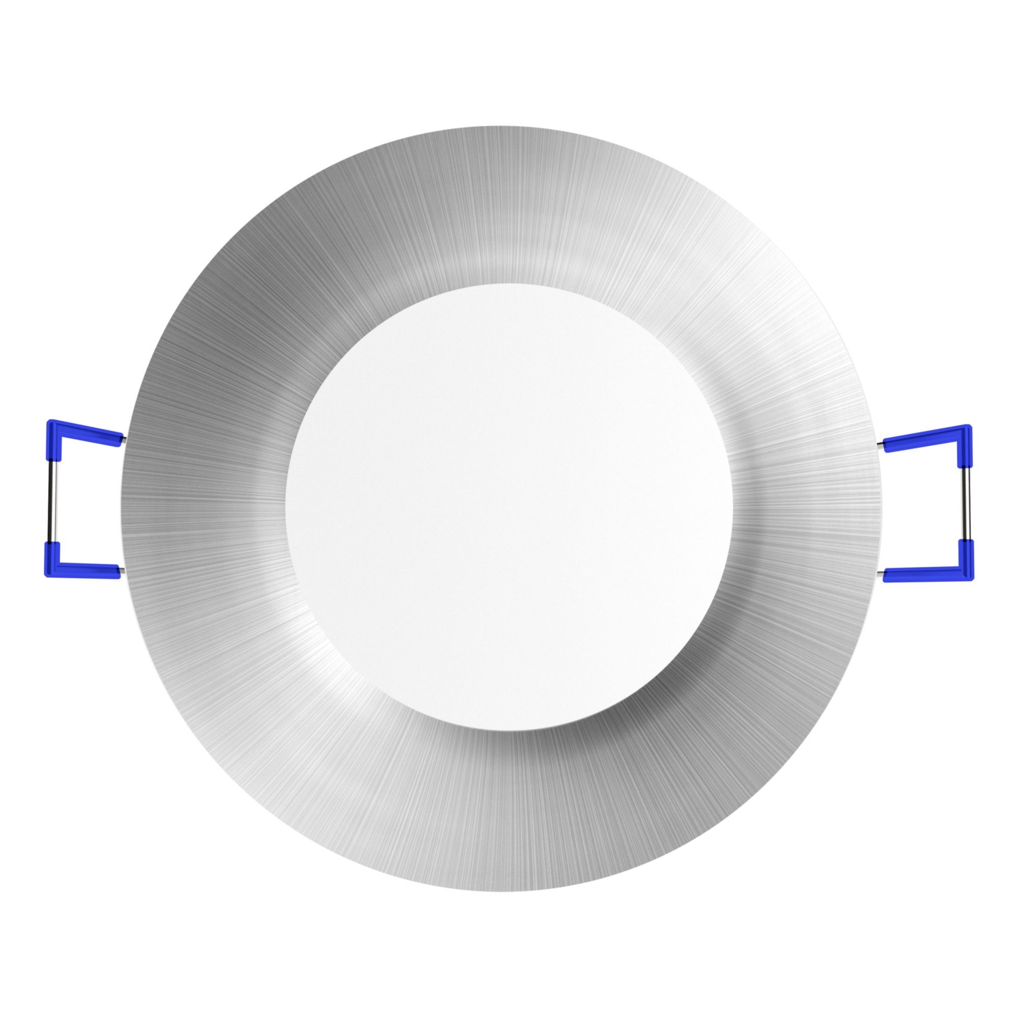 Bad LED-Leuchtmittel LED 5W Einbaustrahler 10er verbaut, Einbaustrahler extra fest neutralweiss, WEEVO fest linovum flach Set LED-Leuchtmittel LED verbaut