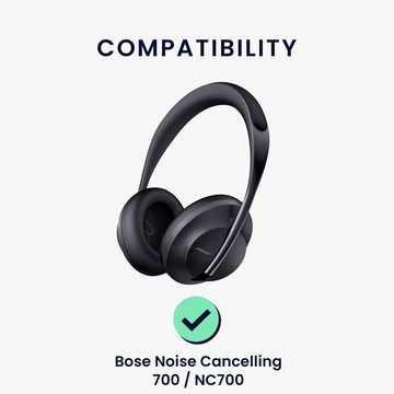 kwmobile 2x Ohr Polster für Bose Noise Cancelling 700 / NC700 Ohrpolster (Ohrpolster Kopfhörer - Kunstleder Polster für Over Ear Headphones)
