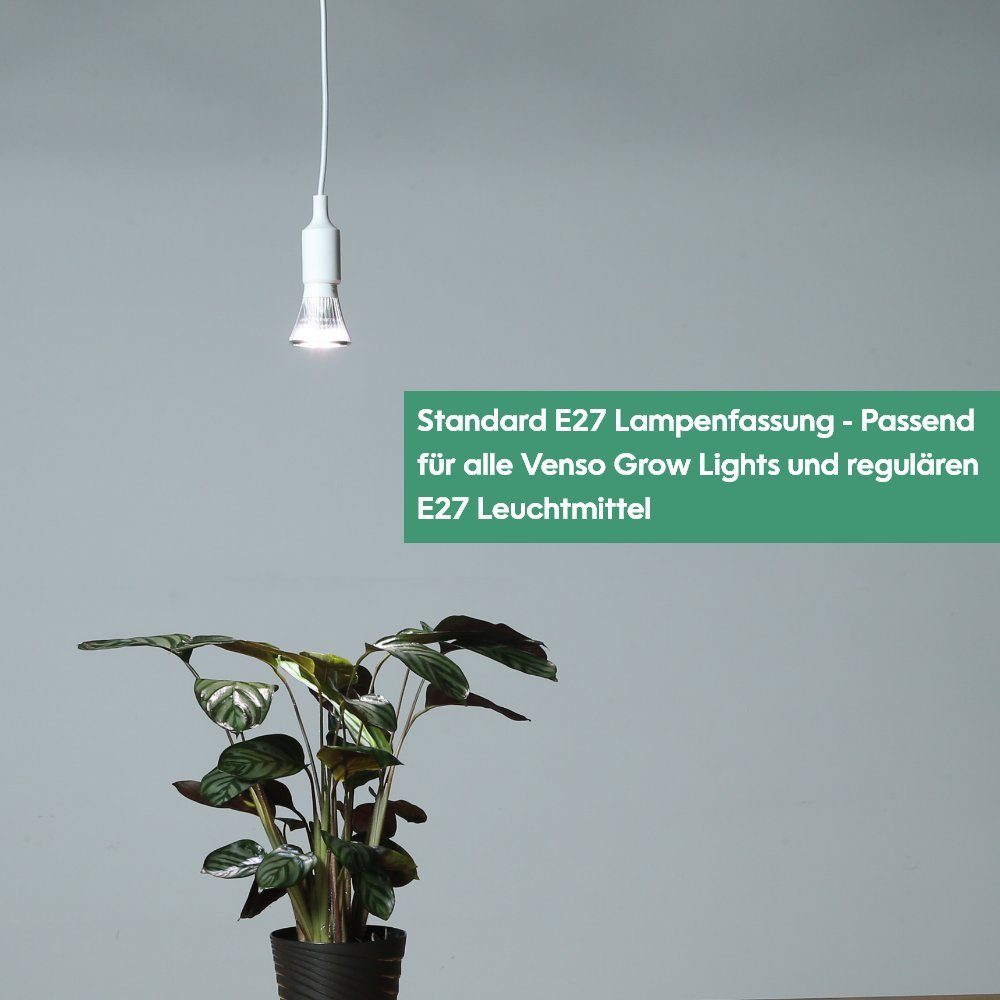 PARUS Pflanzenlampe Zubehör, ohne Leuchtmittel, 4 Meter Kabel, Parus by Ven günstig online kaufen