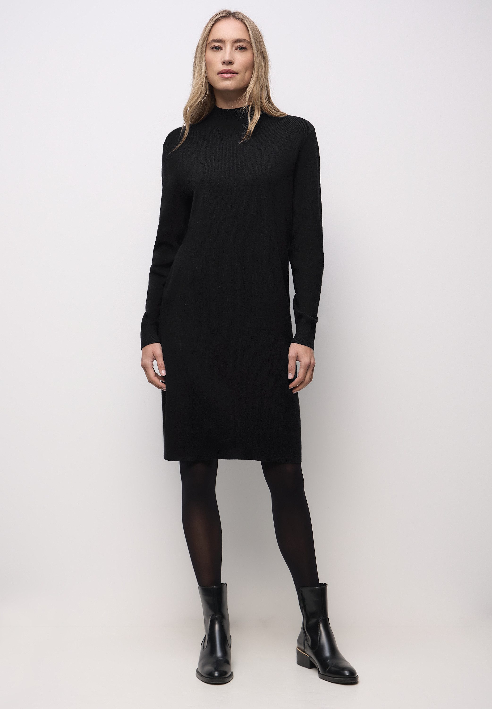 STREET ONE Strickkleid knielang günstig online kaufen