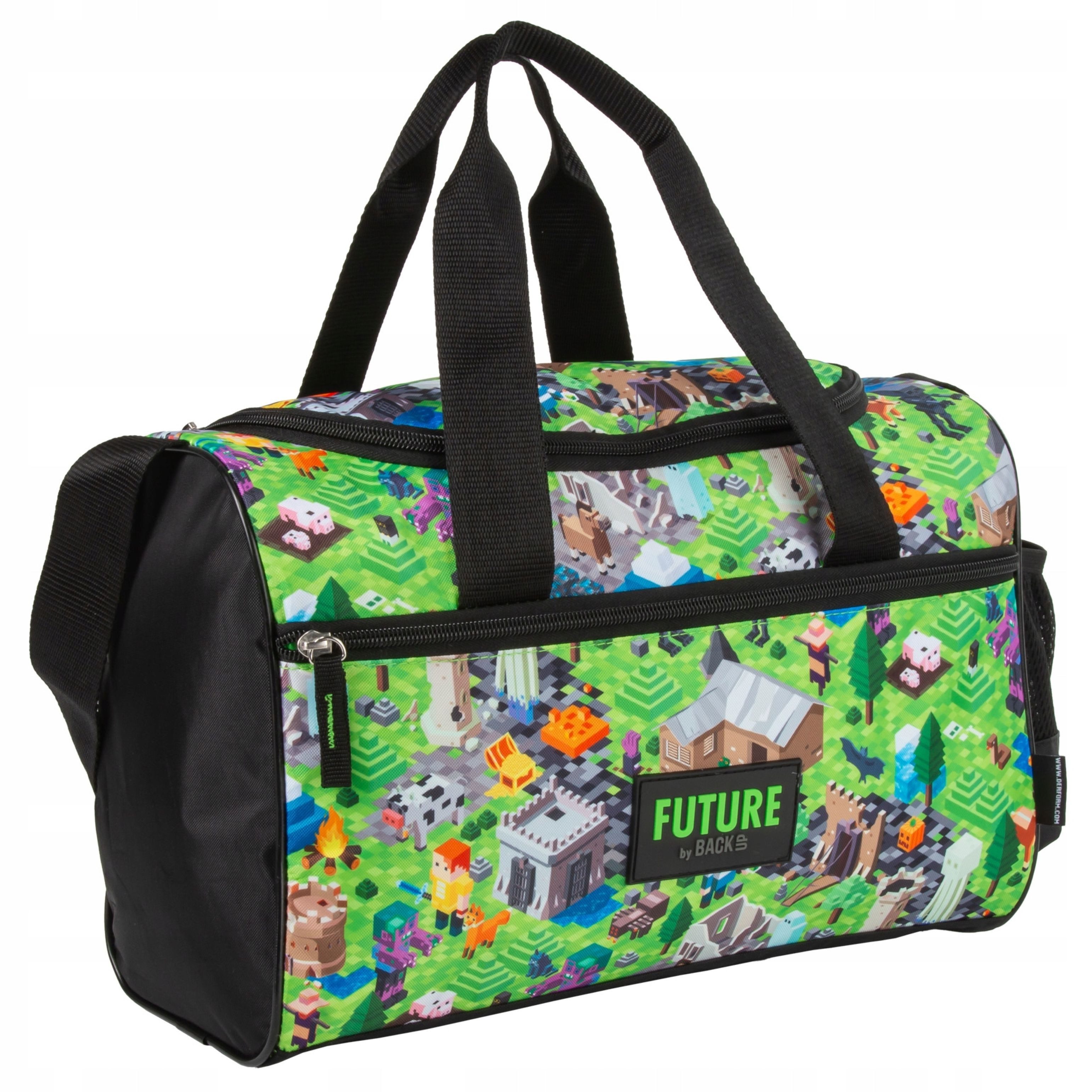 Minecraft Sporttasche Sporttasche für Kinder – Minecraft-Stil, 13L, wasserfest & robust