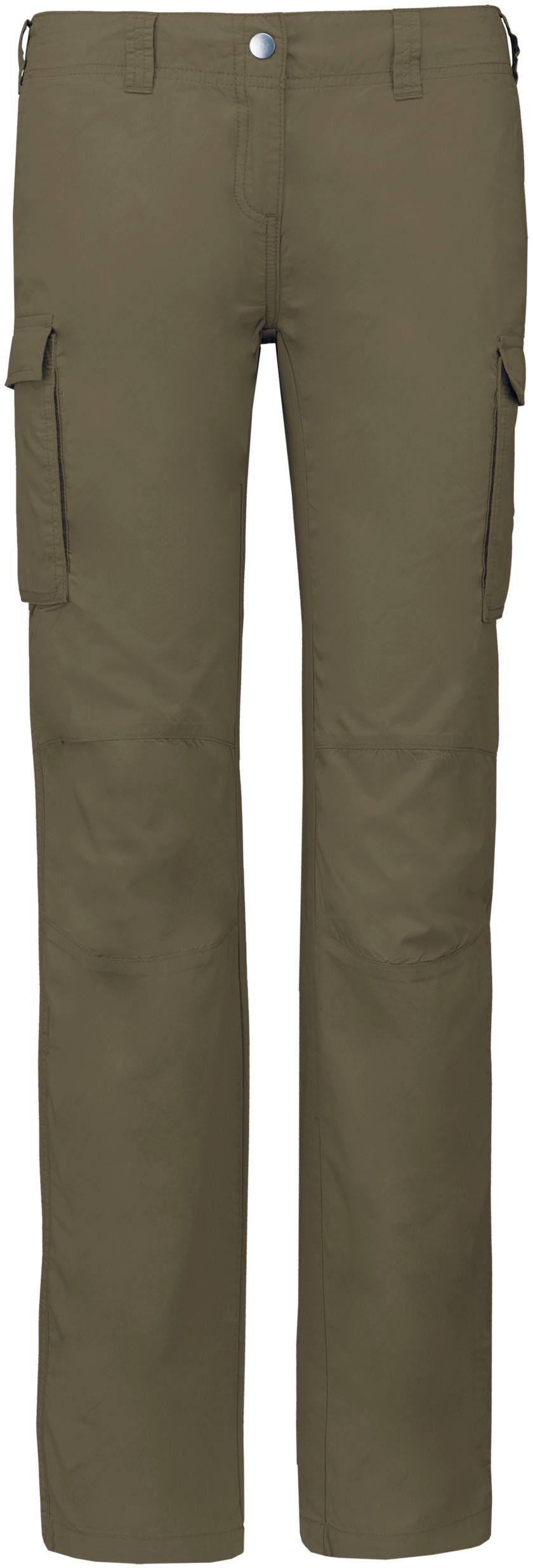 Kariban Funktionshose Leichte Damenhose mit mehreren Taschen