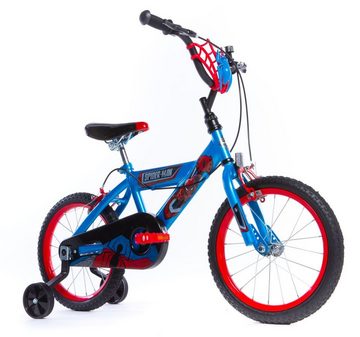 T&Y Trade Kinderfahrrad 16 Zoll Kinder Fahrrad Rad Bike Disney Spiderman Marvel Huffy 71169w, 1 Gang, Stützräder