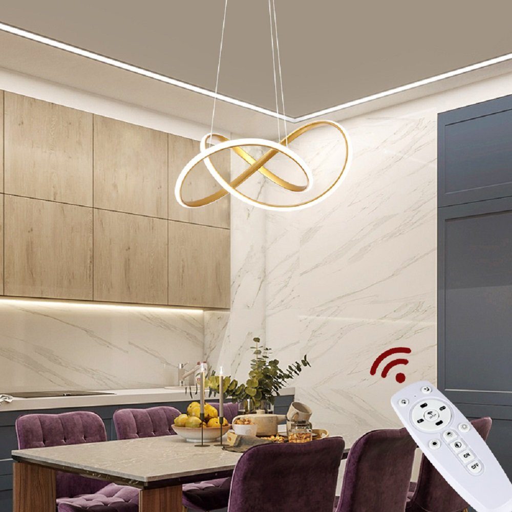 Euroton LED Pendelleuchte LED Pendelleuchte 9642 Deckenleuchte Fernbedienun günstig online kaufen