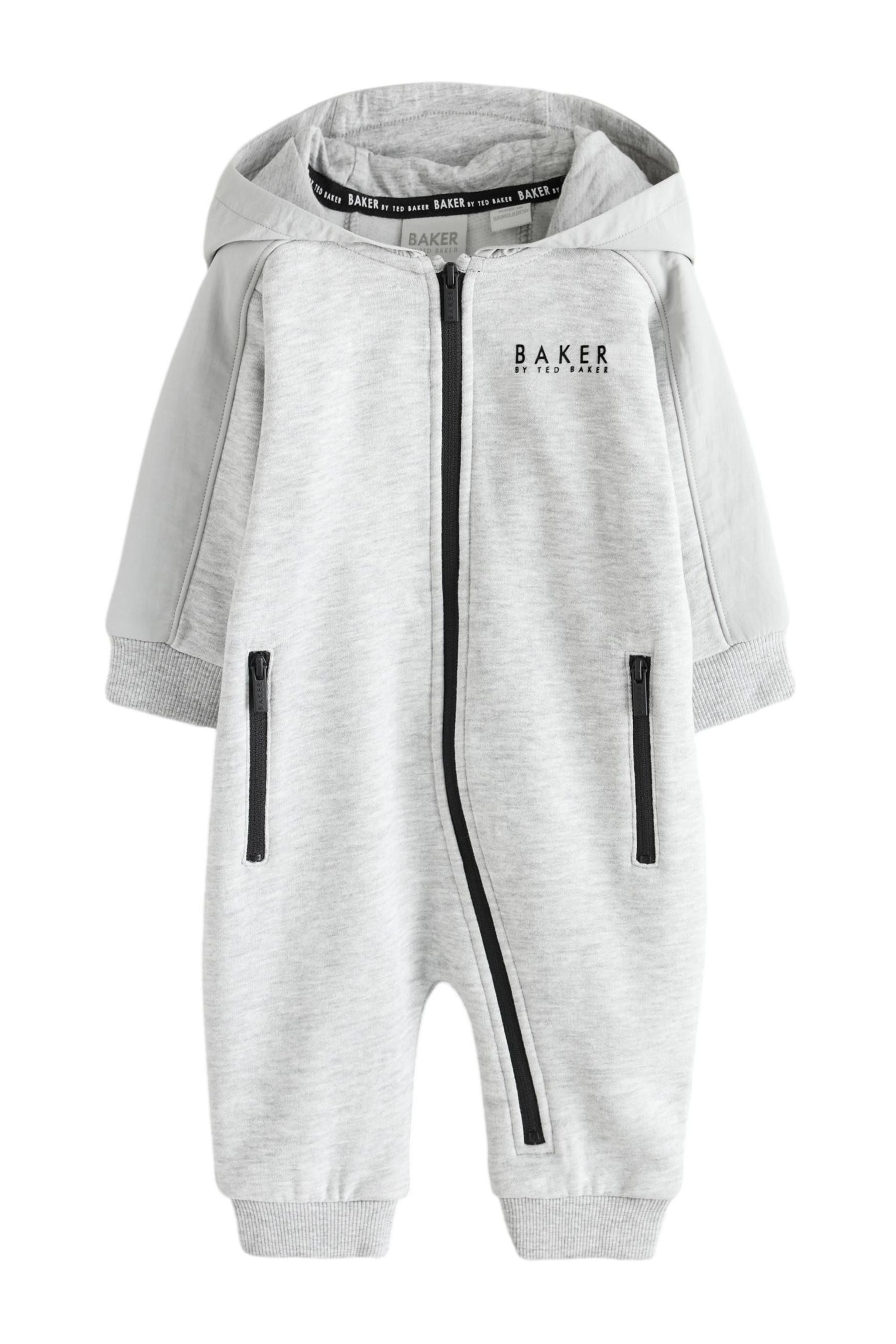 Baker by Ted Baker Overall Baker by Ted Baker Strampelanzug mit Kapuze und RV (1-tlg)