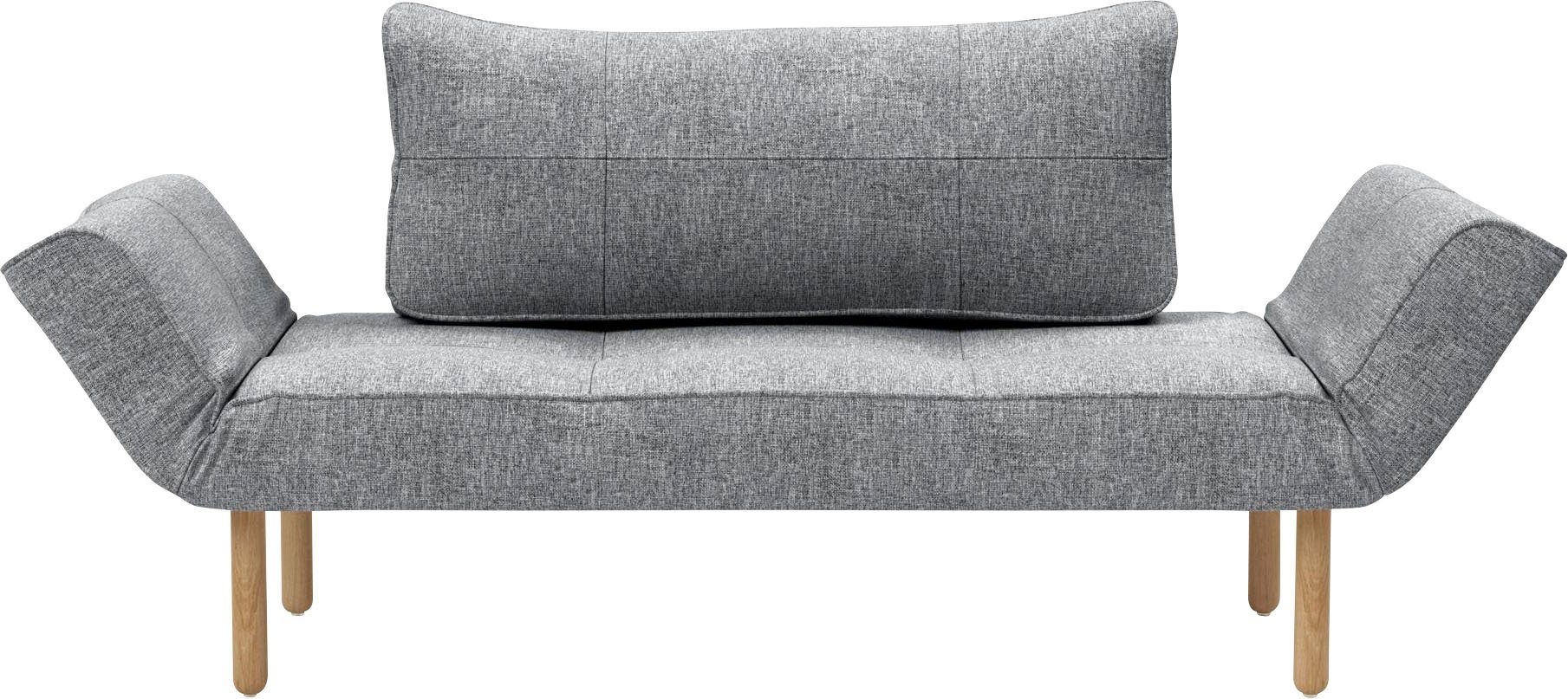 INNOVATION LIVING ™ Schlafsofa »Zeal«, im Scandinavian Design, Stem Beine, inklusive Rückenkissen