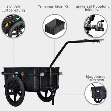 TIGGO Fahrradlastenanhänger Fahrradanhänger Lastenanhänger Transportanhänger Anhänger