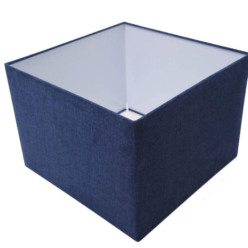 Dirk Davids Leuchten GmbH Lampenschirm Lampenschirm für Tischleuchte in Vierkant Sahara Blau TL 20-20-18, Top-Preis