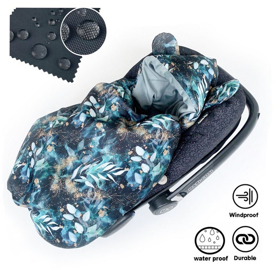 auvstar Universal Fußsack Kinderwagen und Buggy,Winter Thermo Baby Fußsack,Fußsack Babyschale,Weicher Babyfußsack Kinderwagen,Winddicht Winterfußsack Baby Winter Fußsack(Grau) auvstar 9.8