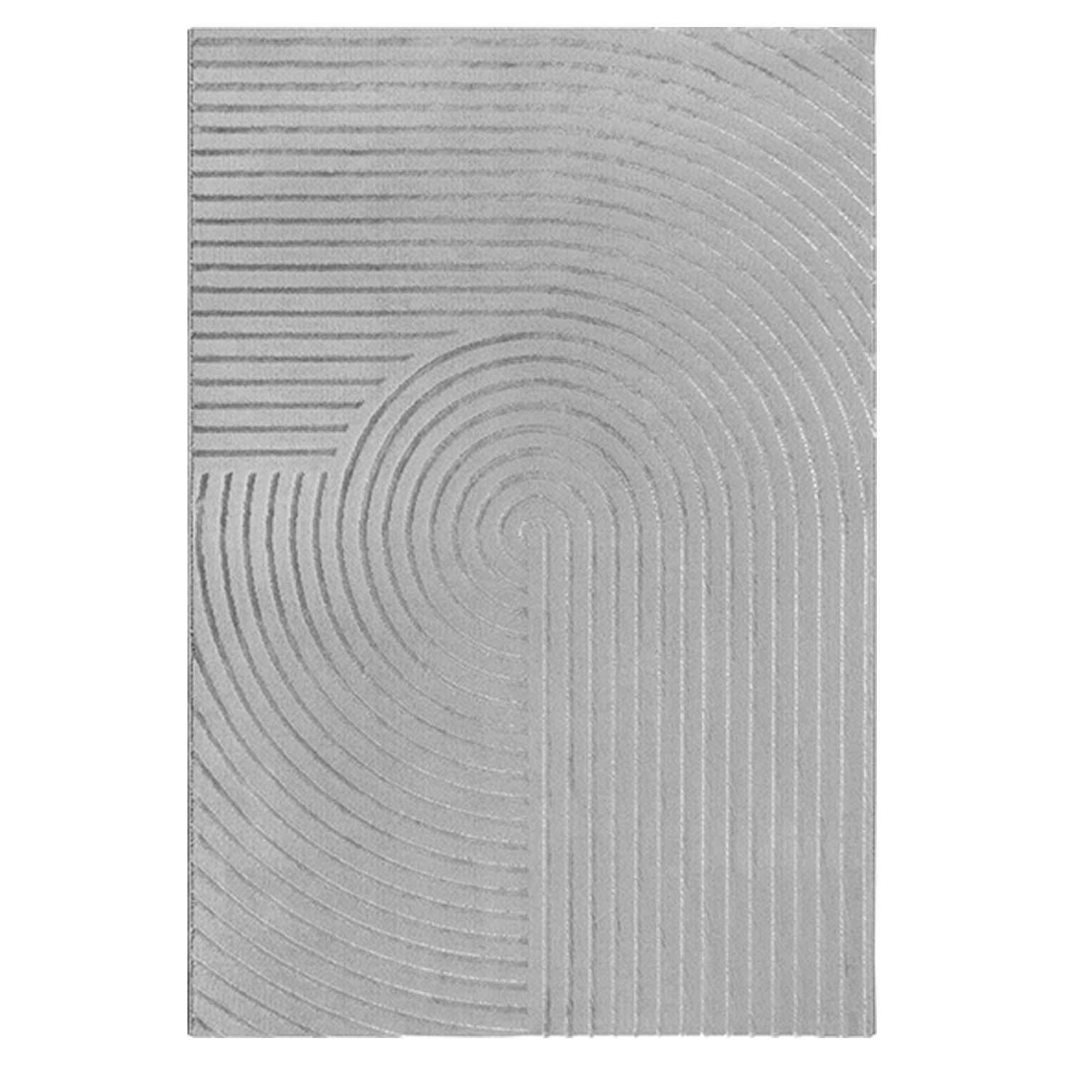 merinos Teppich Maschinenwebteppich STUDIO, 80 x 150 cm, Grau, rechteckig günstig online kaufen