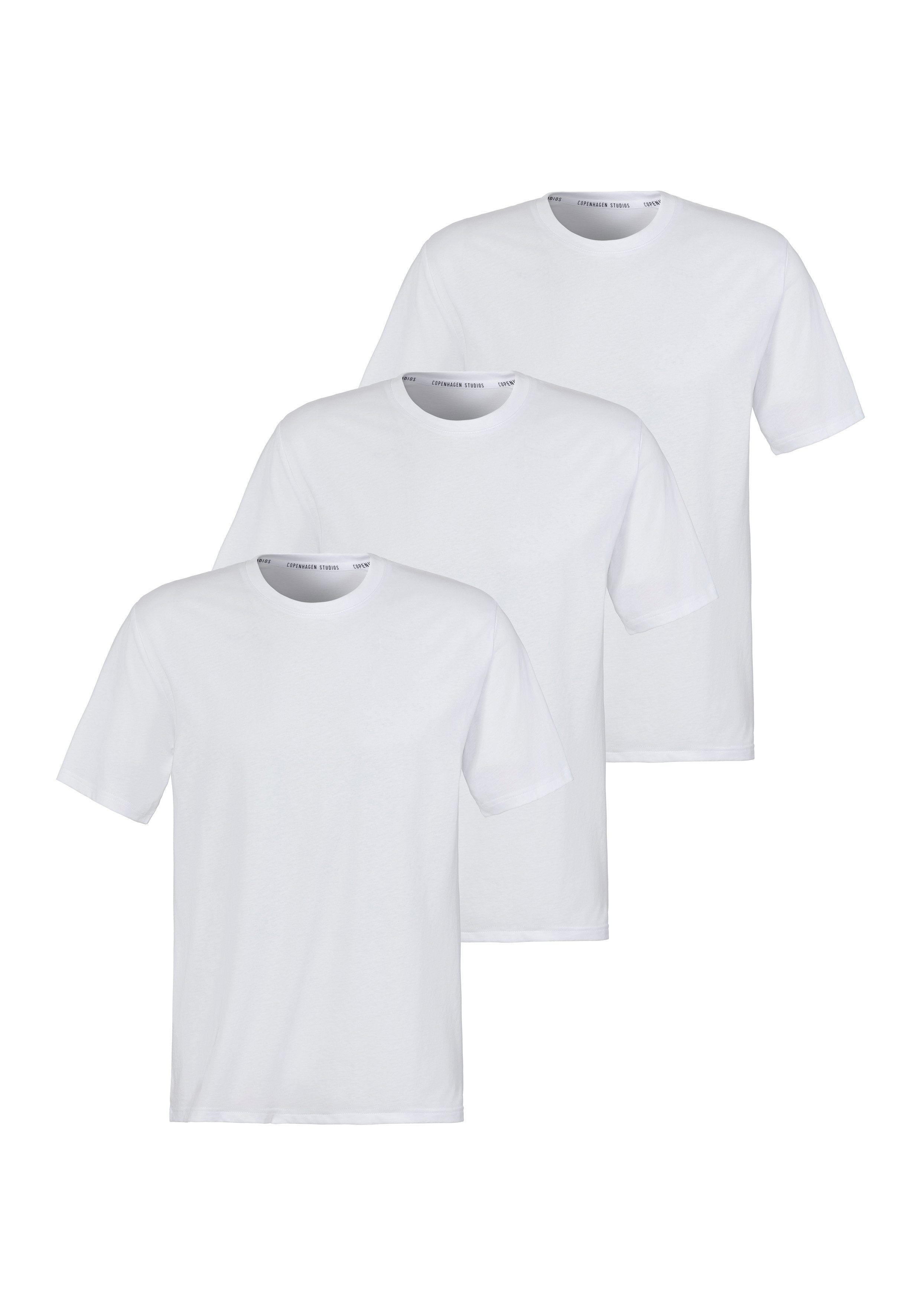 Copenhagen Studios T-Shirt, (Packung, 3 tlg., 3er-Pack), Unterziehshirt aus günstig online kaufen