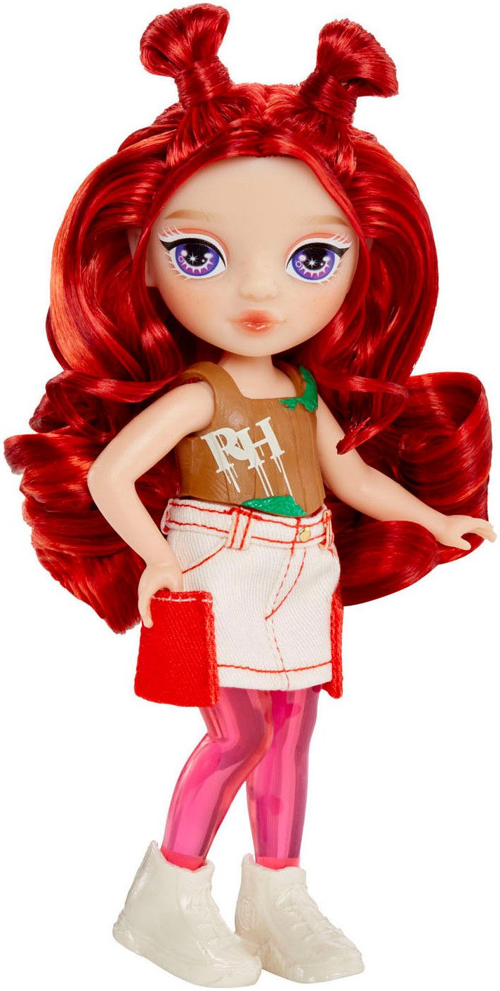 Rainbow High Minipuppe Littles Rainbow Fantasy Fairies Doll- Apple (Red) – Bild 5 von 5