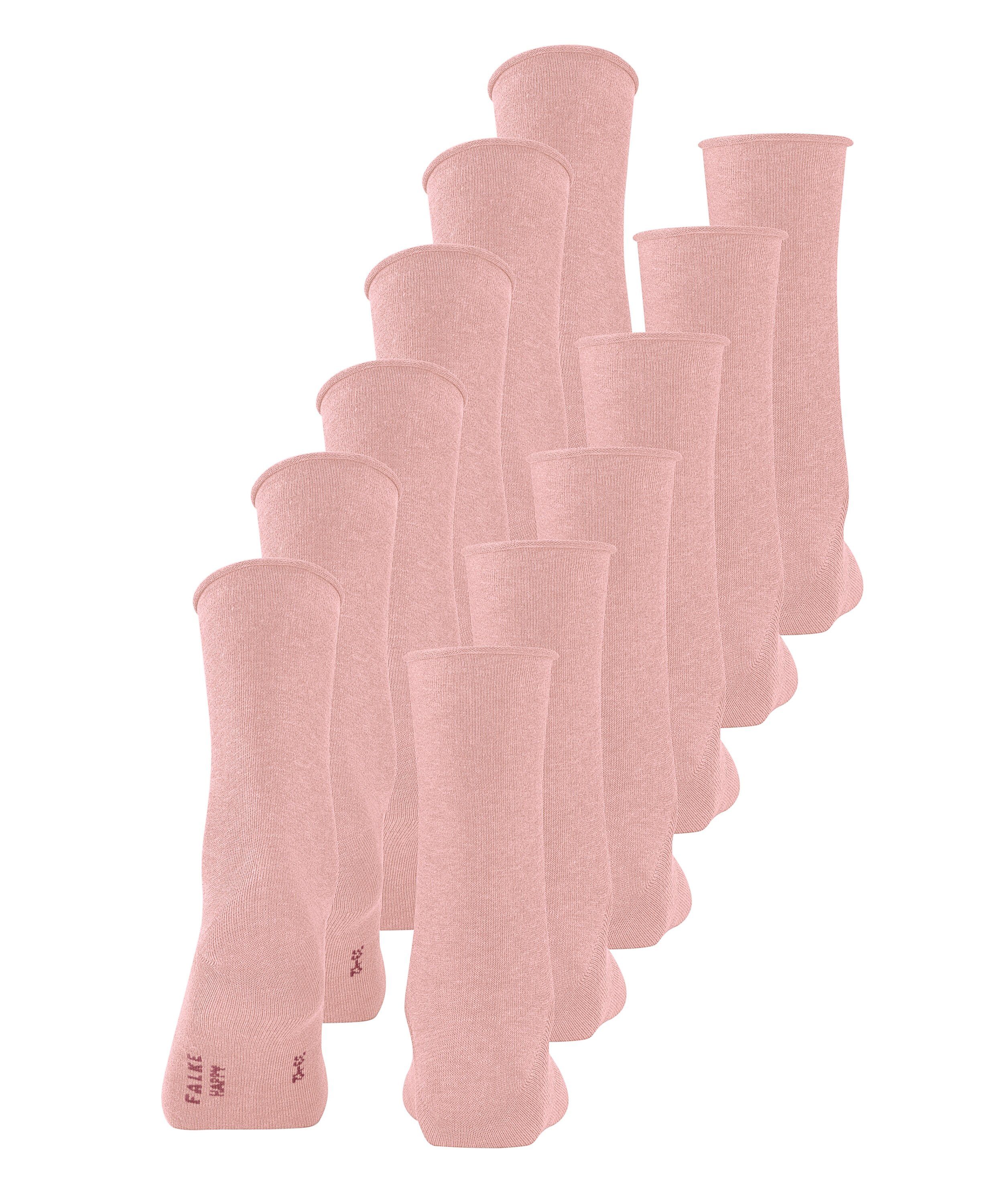 FALKE Socken Happy 6-Pack Socken (6-Paar) Set aus 6 Paar Baumwollstrümpfen