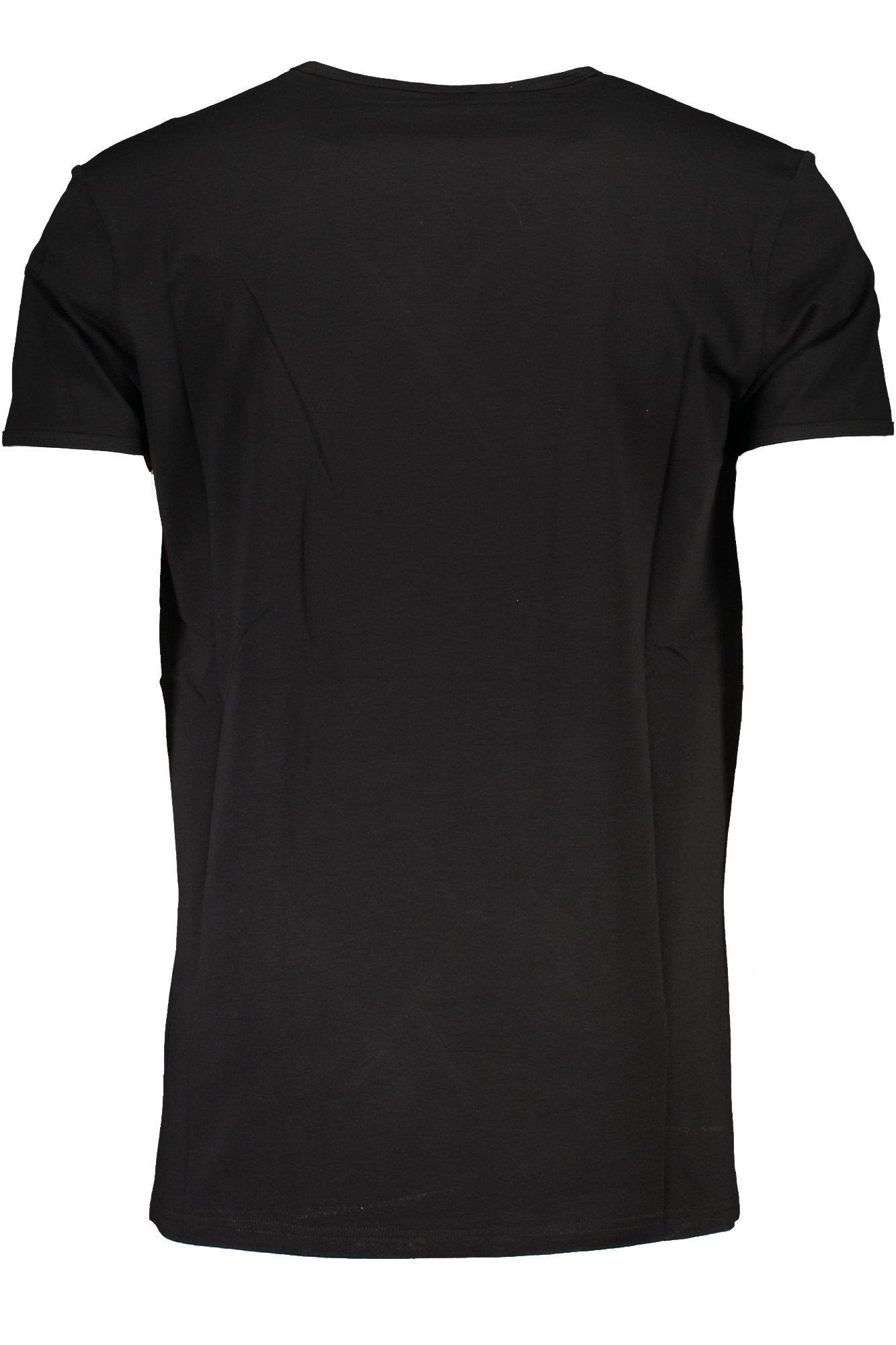 Cavalli Class T-Shirt Stilvolles Herren Kurzarm-T-Shirt in Schwarz mit