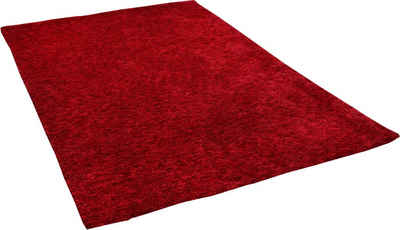 Teppich Roberto Uni, Gino Falcone, rechteckig, Höhe: 20 mm, meliert, besonders weich durch Microfaser