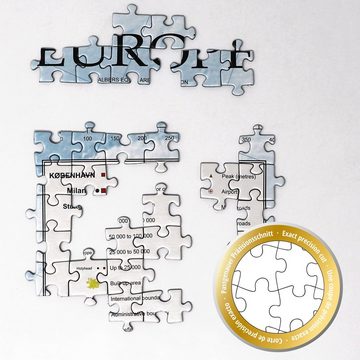 Close Up Spiel, Europakarte Puzzle 2000 Teile Englisch 96,6 x 68,8 cm