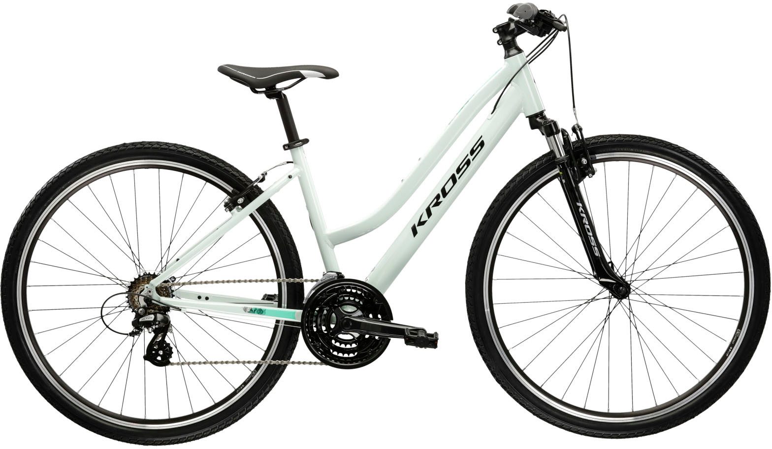 Kross Crossrad Evado 2.0, 21 Gang Shimano ALTUS M310 Schaltwerk, Kettenschaltung