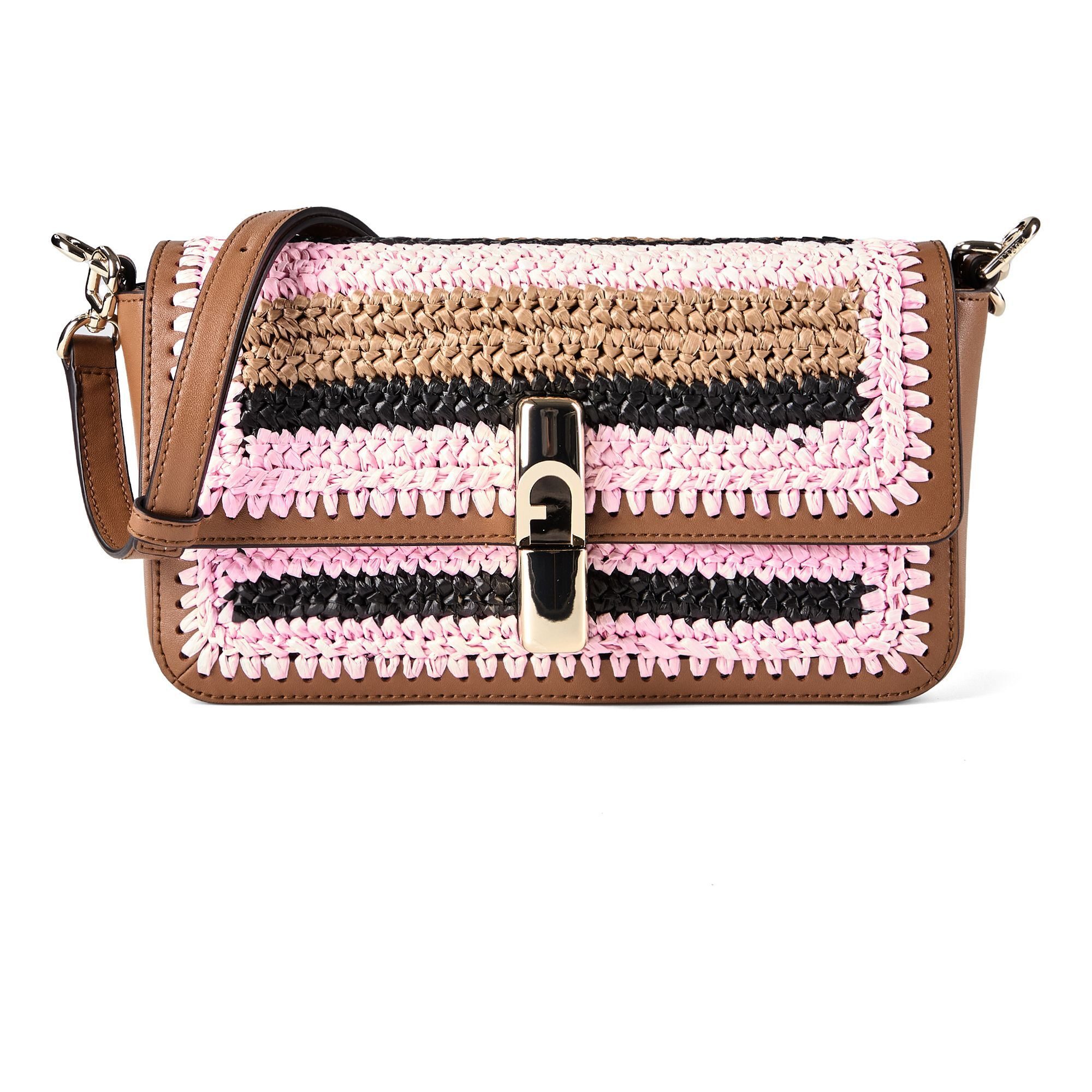 Furla Umhängetasche Iride, Bast