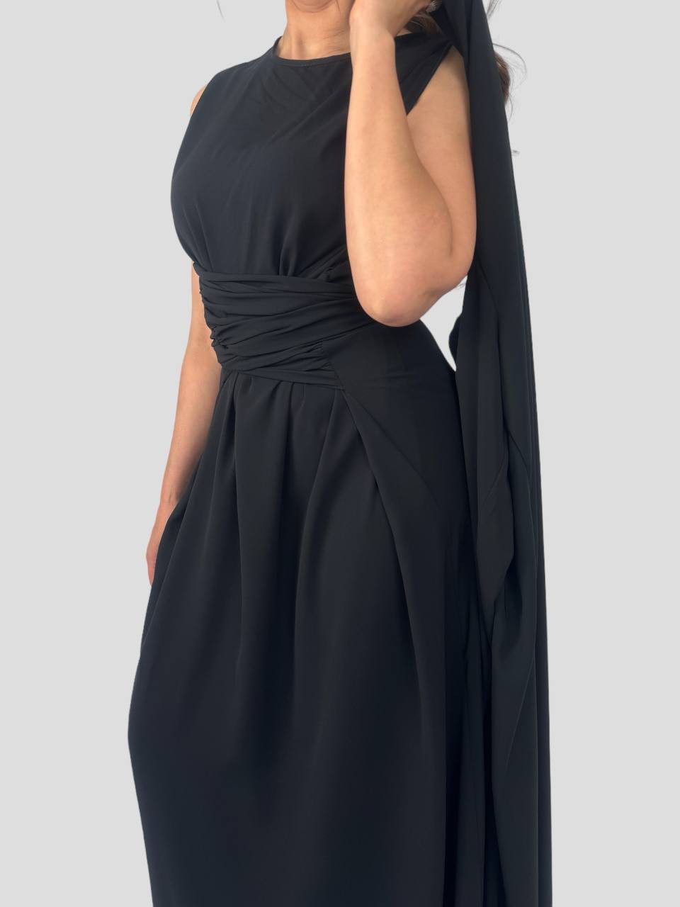 Aymasal Maxikleid 2 Teiliges Set Kimono mit Unterkleid Kimono Anisa Abaya K günstig online kaufen