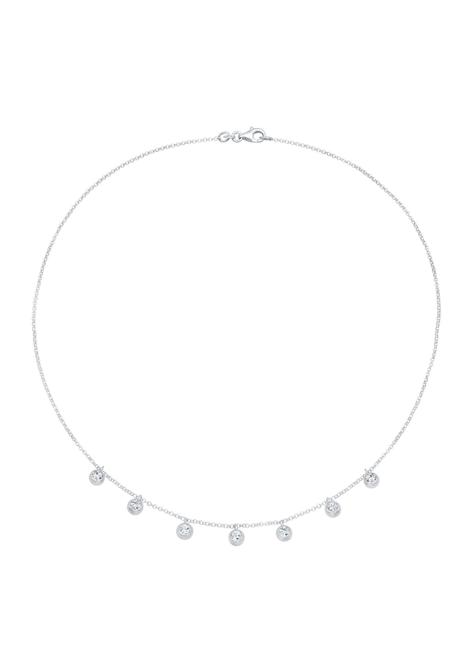 Elli Kette mit Anhänger Anhänger 925 Silber, mit Kristallen von Swarovski® günstig online kaufen