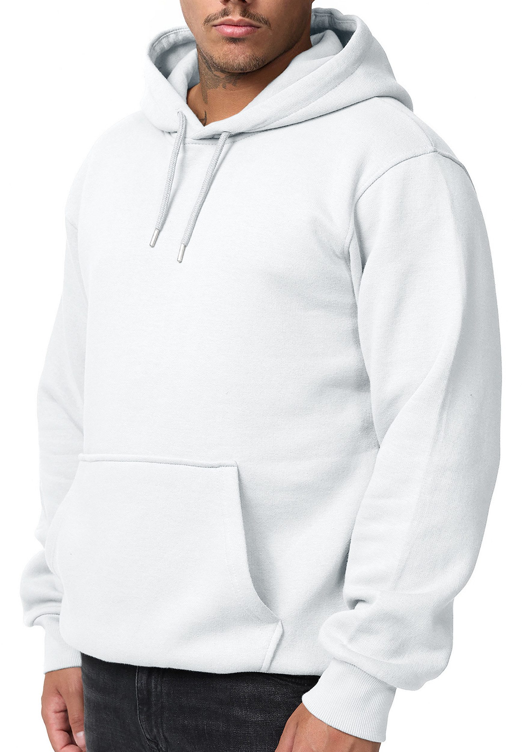 Smith & Solo Kapuzensweatshirt Hoodie Herren Kapuzenpullover (1-tlg) Baumwollmischung
