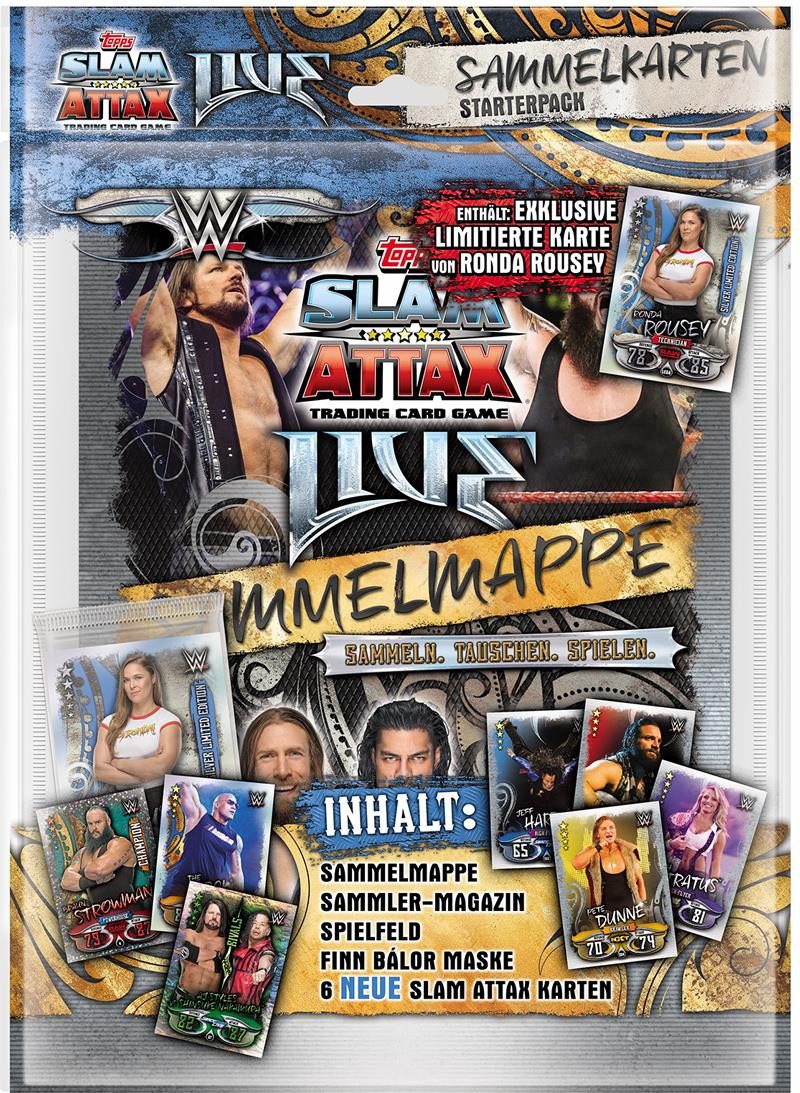 Panini Sammelkarte Topps - WWE Slam Attax LIVE - 1 Starter