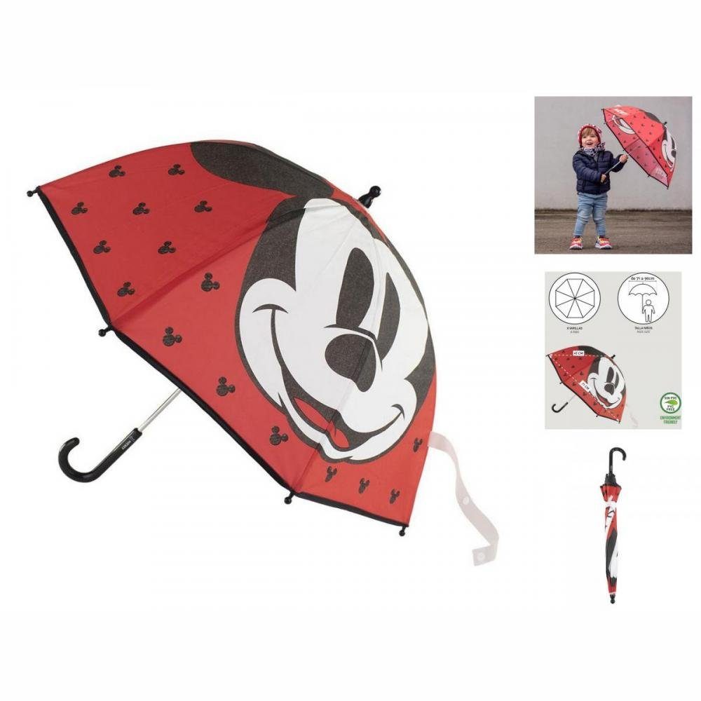 Disney Mickey Mouse Taschenregenschirm Regenschirm Mickey Mouse Rot