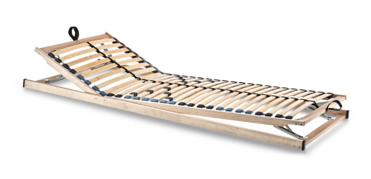 Lattenrost Twinflex Lattenrost Bruno, Luxusbetten24, Kopf-und Fußteil verstellbar