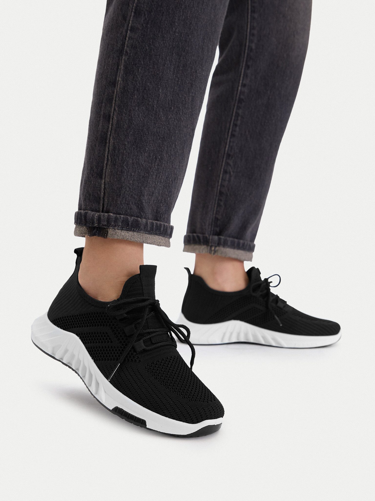 Jenny Jenny Damen-Sneakers Schwarz JENNY-CEO-WFA270923-4 Schwarz Sneaker