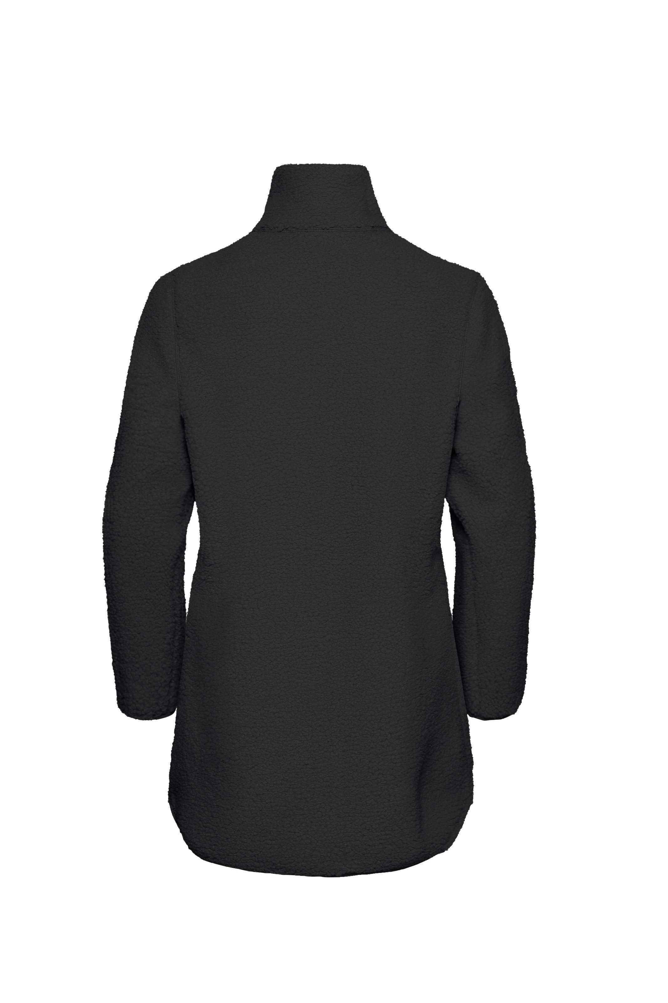 Jack Wolfskin Funktionsmantel HIGH CURL COAT W für Wandern und Trekking, sportlicher Stil, aus Polyester, winddicht