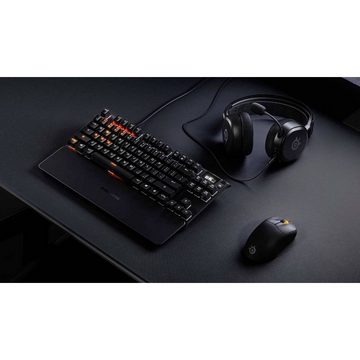 SteelSeries Gaming-Maus Mäuse (Ergonomisch, Beleuchtet, Abnehmbares Kabel)