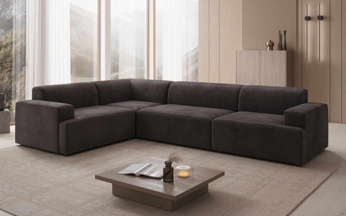 Luxusbetten24 Sofa Designer Sofa Monza Wohnlandschaft günstig online kaufen