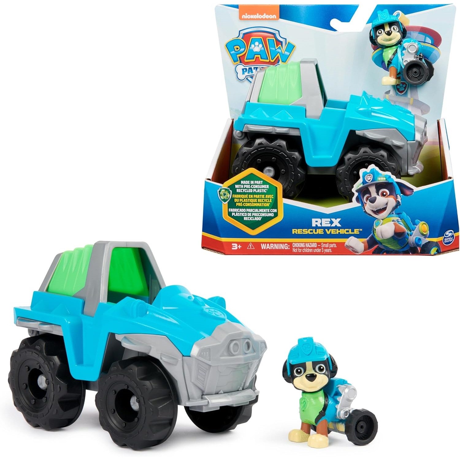 Spin Master Spielzeug-Auto 6069070 Paw Patrol - Sust. Basic Fahrzeug - Rex günstig online kaufen