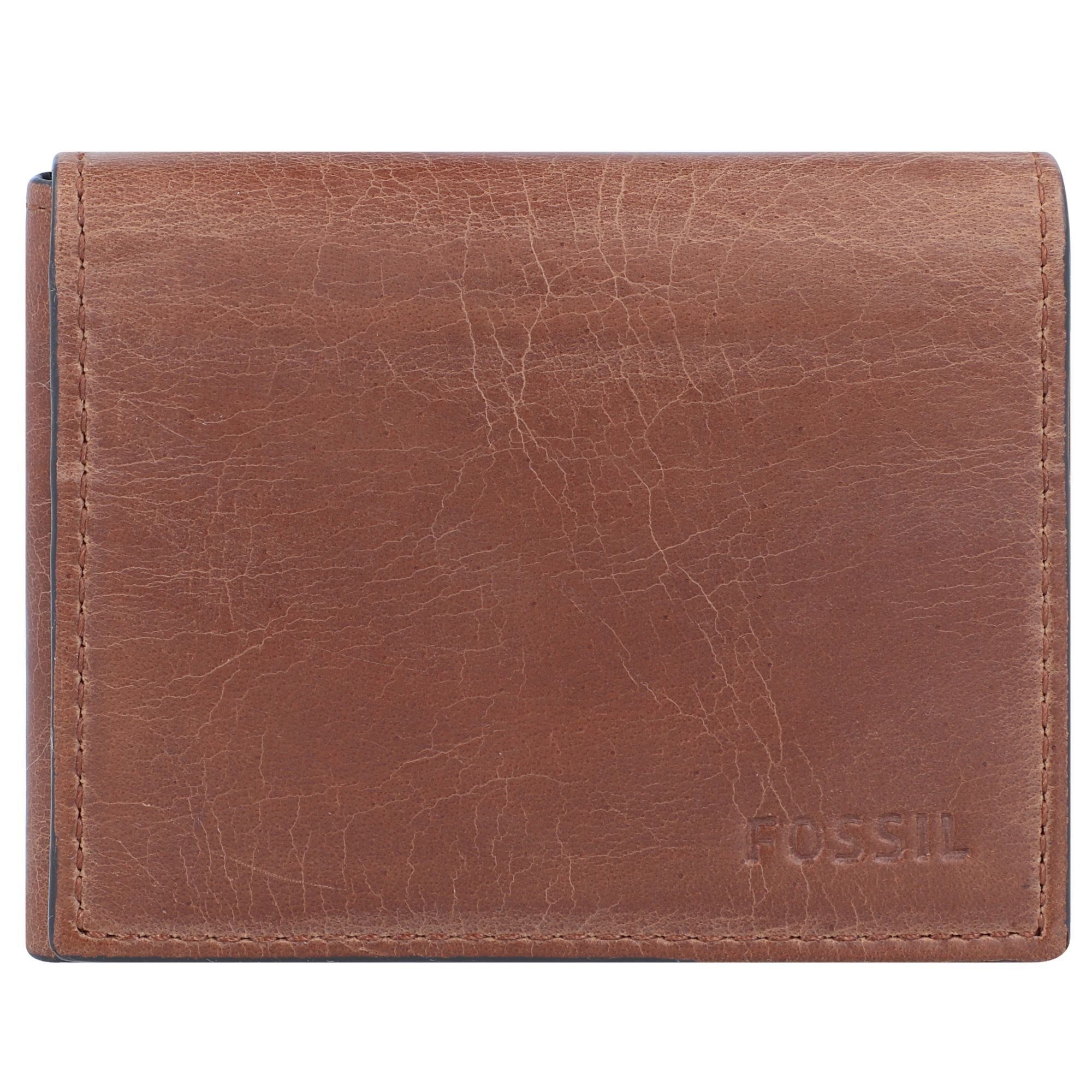 Fossil Geldbörse Derrick, Leder brown