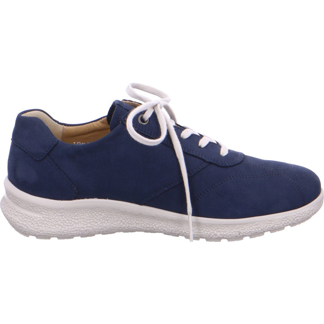 Schnürschuh Schuhe, Hartjes Damen Rap Schnürschuh Hartjes blau - 042730 Nubuk