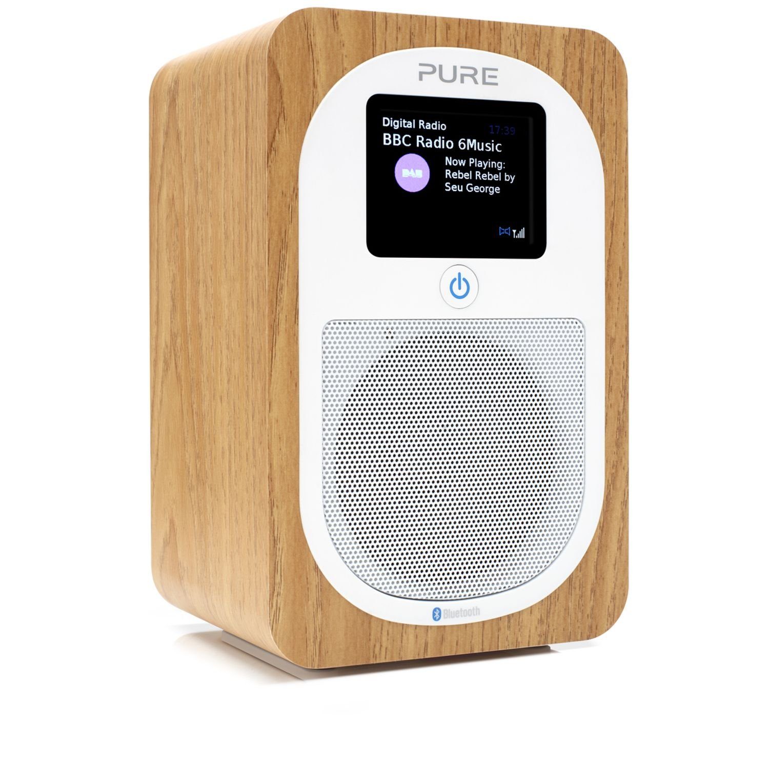 Evoke Digitalradio Weckfunktion Digitalradio Oak Bluetooth EU/UK und (DAB) DAB+/UKW H3 Pure