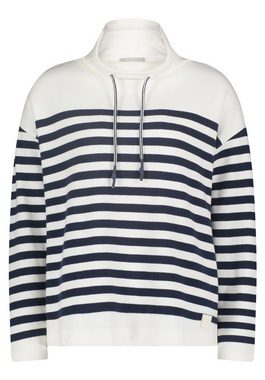 Betty&Co Sweatshirt mit Kragen (1-tlg) Kragen