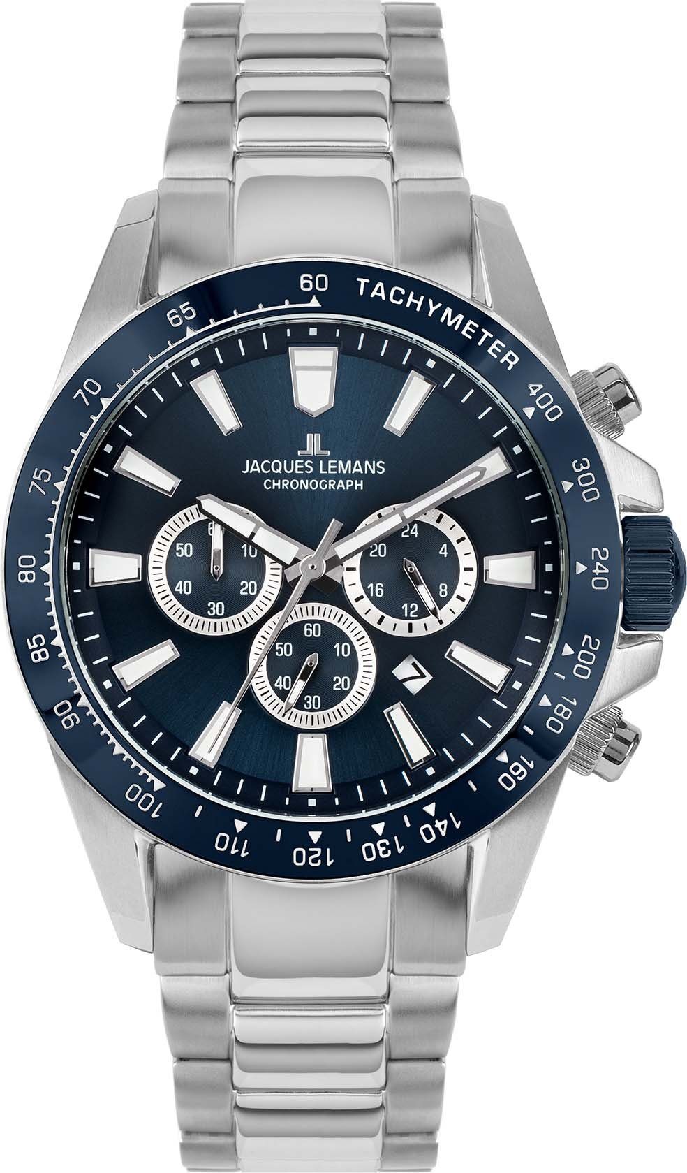 Jacques Lemans 1-2140F Liverpool, Chronograph