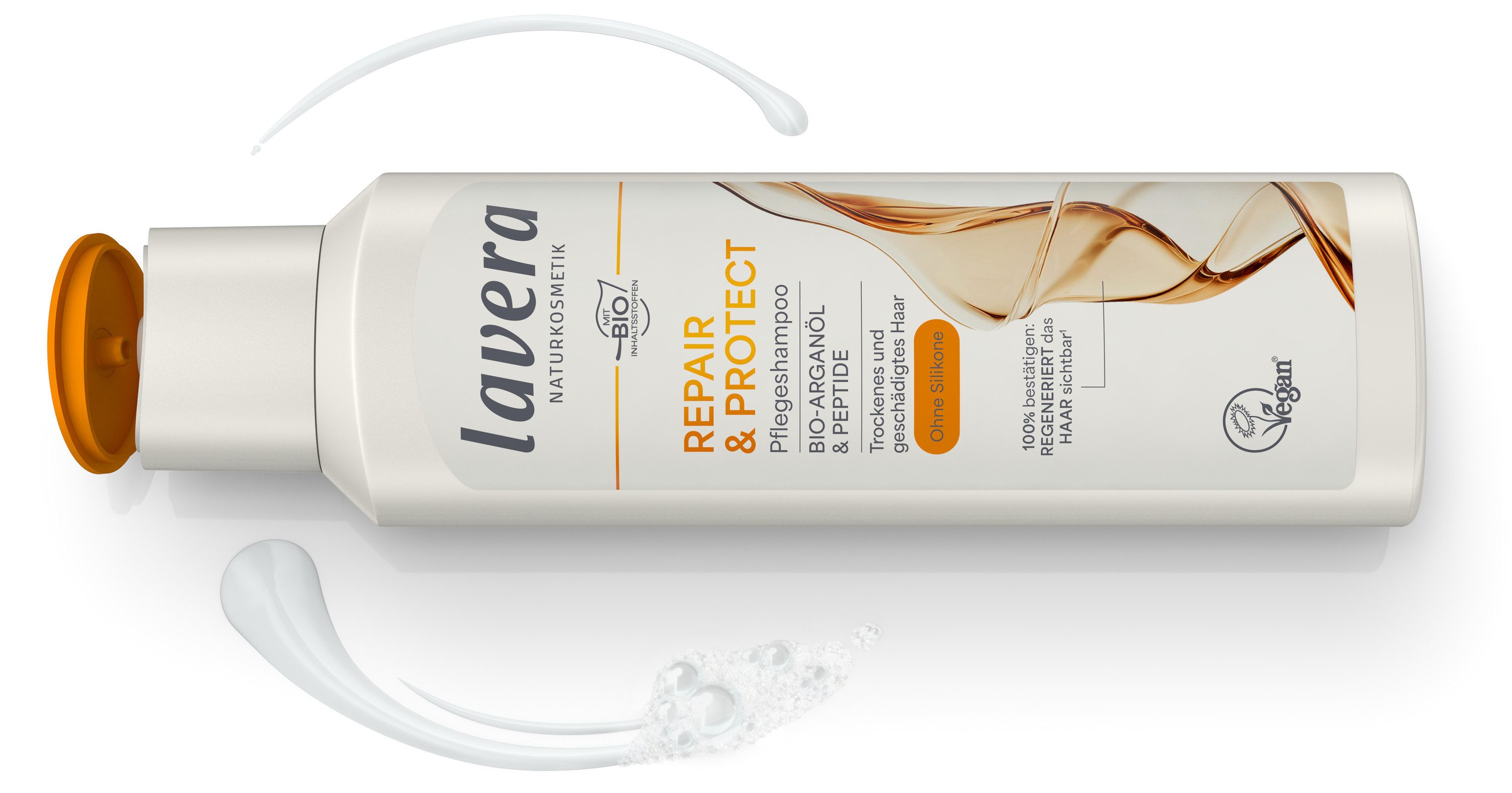 lavera Haarshampoo Pflegeshampoo Repair & Protect, 1-tlg.