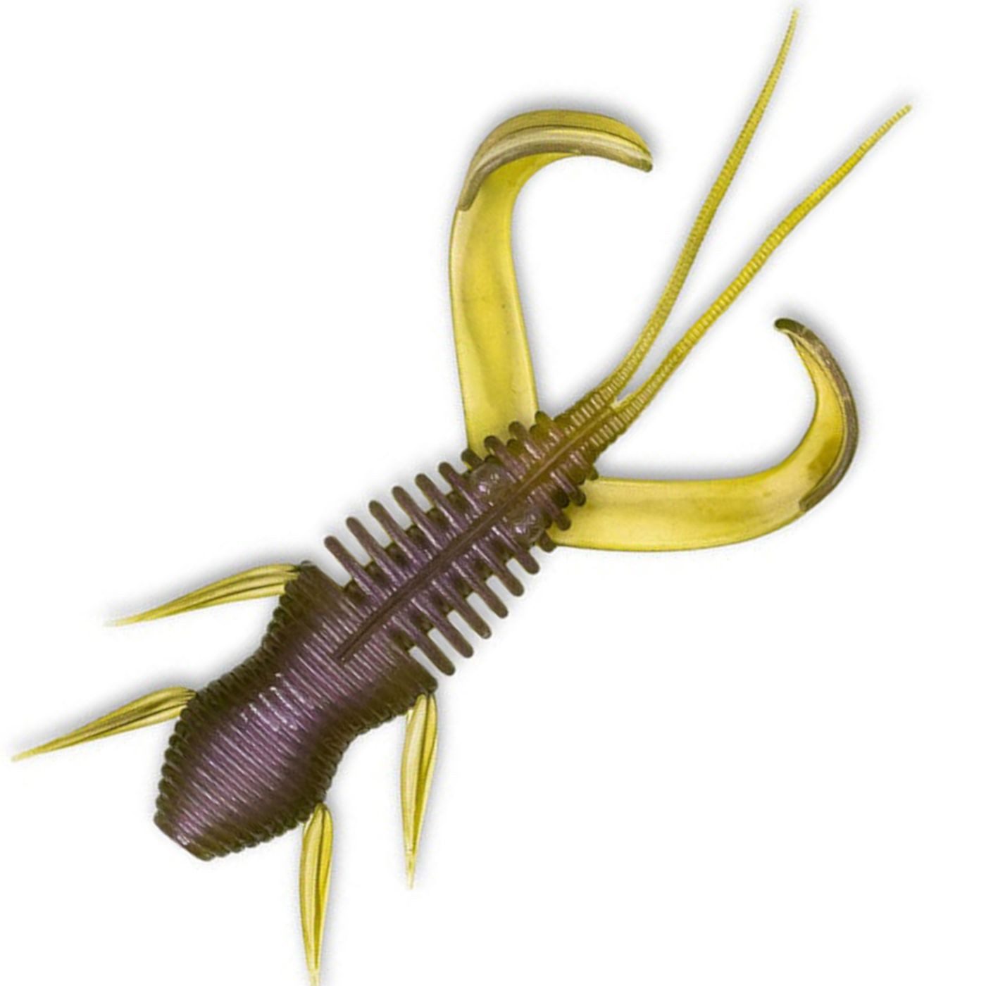Monkey Lures by Big L Kunstköder Monkey Lures Craby Lui 7,5cm - 6 Gummikrebse