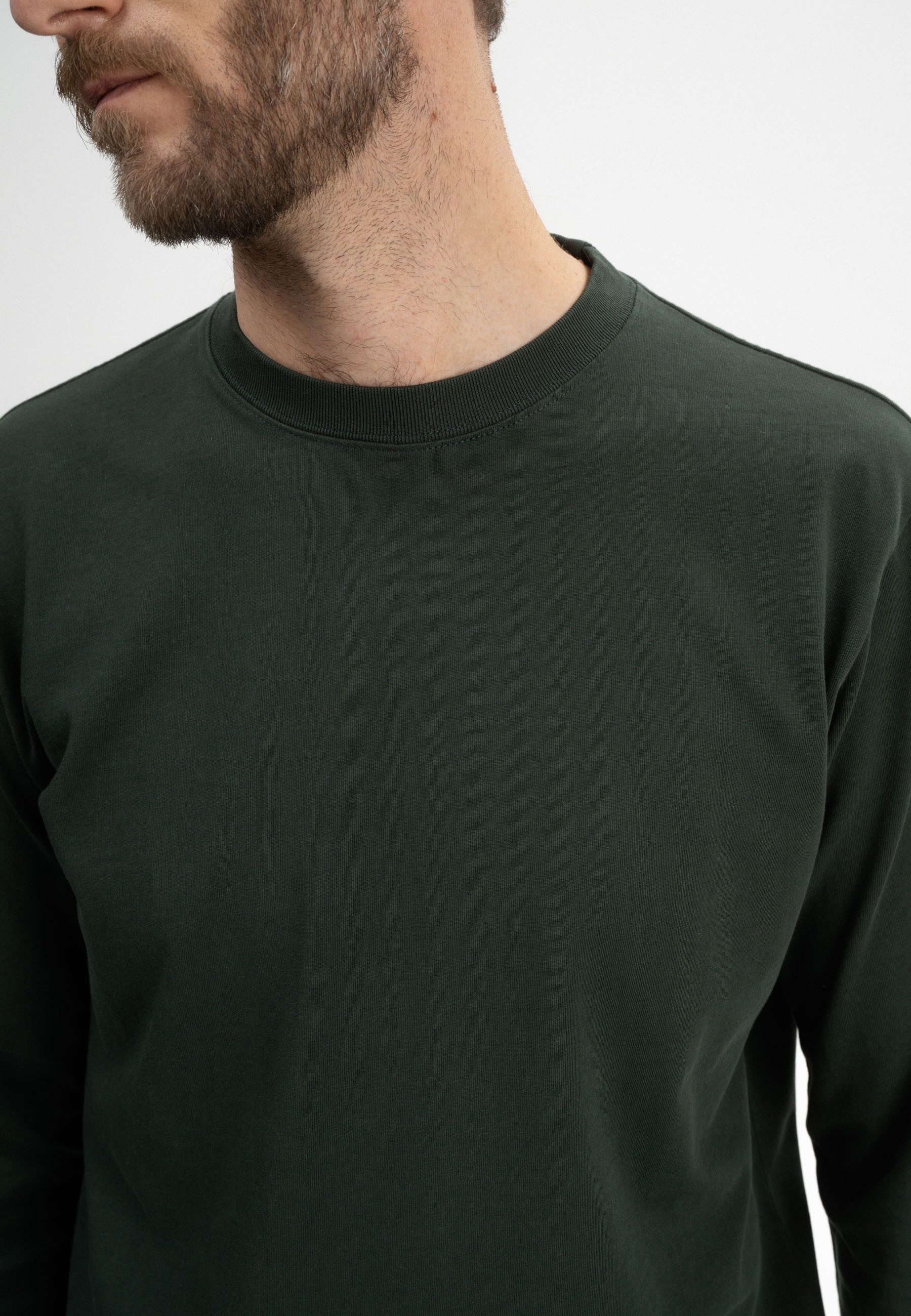 MELA Langarmshirt Langarmshirt Style TEJAS Rippbündchen