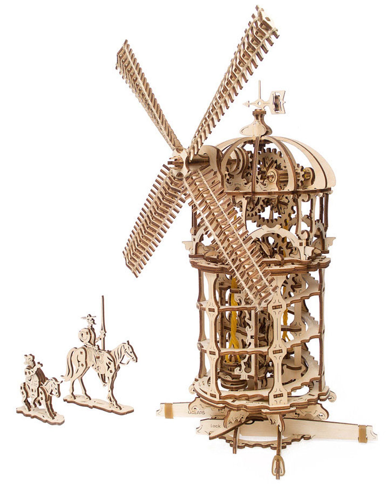 WINDMÜHLE Windmill, Puzzleteile UGEARS Modellbausatz 3D-Puzzle UGEARS 585 Holz - 3D-Puzzle Tower