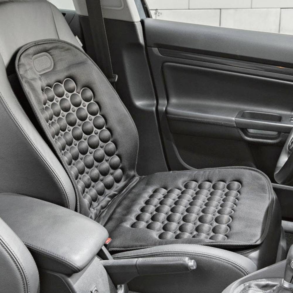 HP-AUTOZUBEHÖR Autositzbezug Magnet Sitzauflage 19162, Airbag geeignet, für integrierte Kopfstütze geeignet