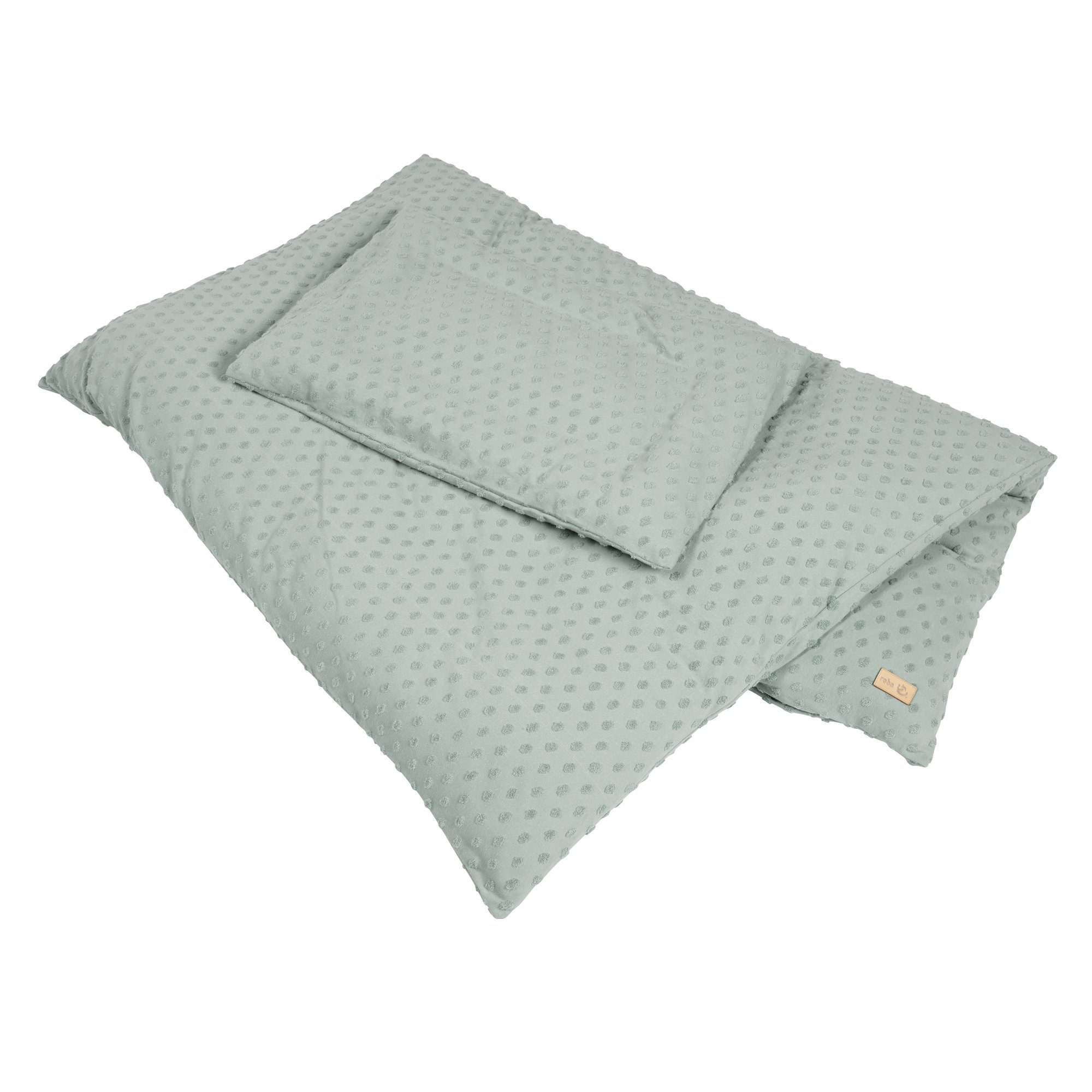 roba® Kinderbettwäsche Lil Planet - BIO BAUMWOLLE - versch. Farben - weicher Stoff, aus Jersey, 2 teilig, 100 x135 cm, Bettwäsche Kinderbett & Babybett - Jungen – Bild 3 von 5