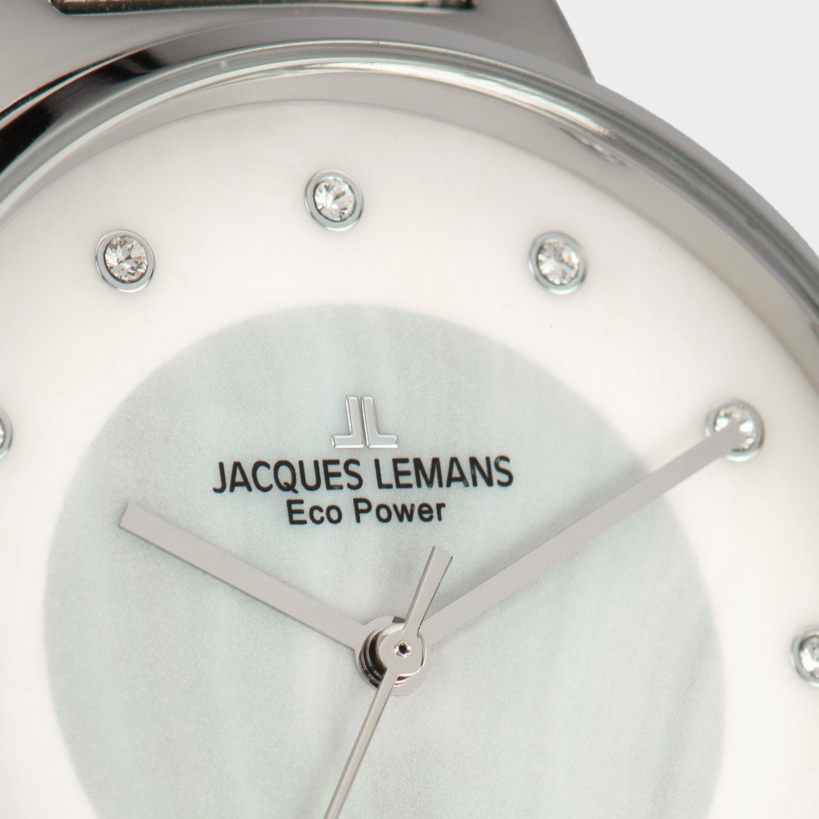 Jacques Lemans 1-2108B Power, weiß Eco Solaruhr