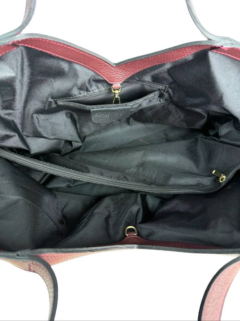 BZNA Beuteltasche Marini Wildleder Italy Damen Handtasche Schultertasche Tasche