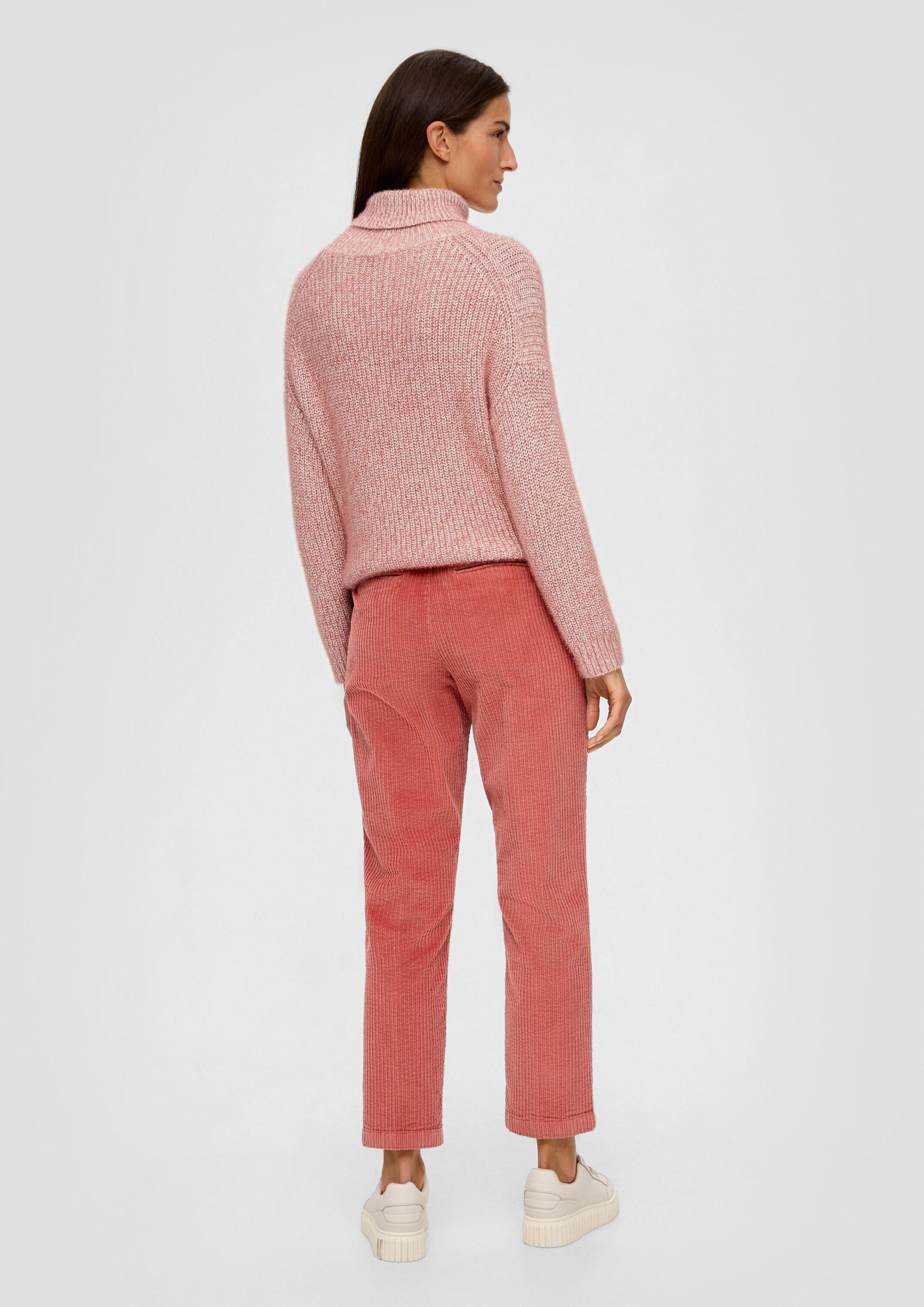 s.Oliver Longpullover Strickpullover Strickpullover aus Baumwollmix