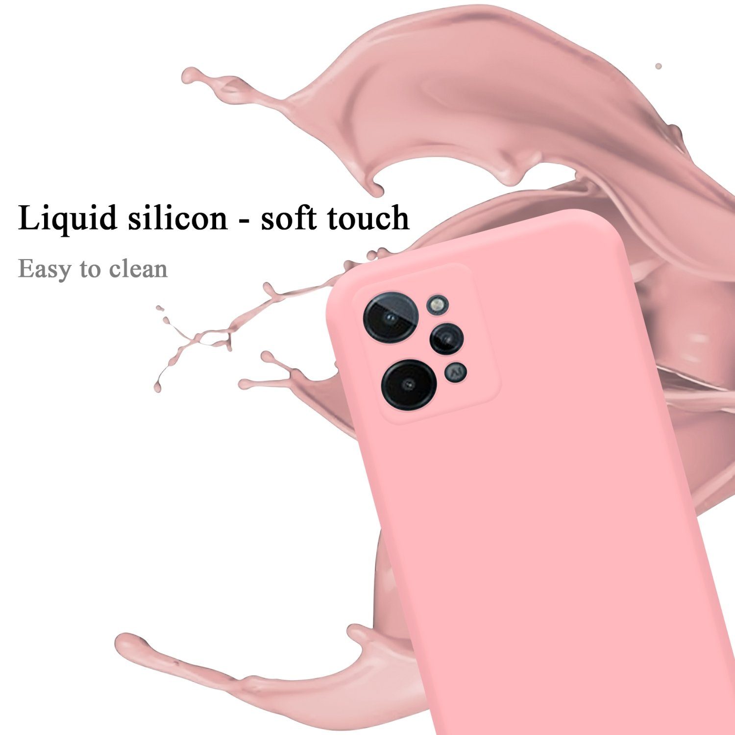 Cadorabo Handyhülle für Realme C31 Hülle Realme C31, Flexible Hülle TPU Silikon Schutzhülle Back Cover Case